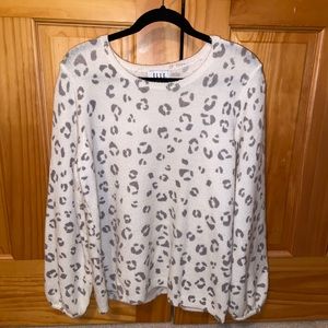 ELLE brand cheetah sweater